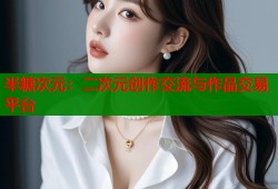 半糖次元：二次元创作交流与作品交易平台