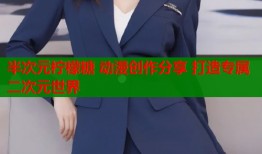 半次元柠檬糖 动漫创作分享 打造专属二次元世界
