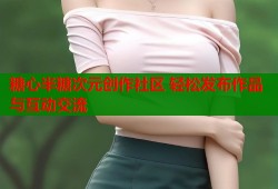 糖心半糖次元创作社区 轻松发布作品与互动交流