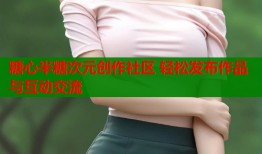 糖心半糖次元创作社区 轻松发布作品与互动交流