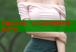 半糖次元社区：COS互动与原创分享一站式平台