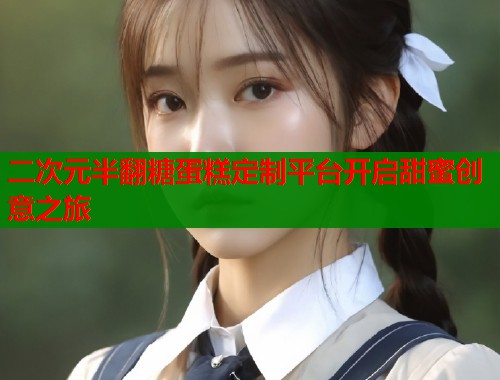 二次元半翻糖蛋糕定制平台开启甜蜜创意之旅