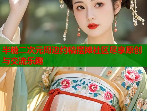 半糖二次元周边约稿摆摊社区尽享原创与交流乐趣