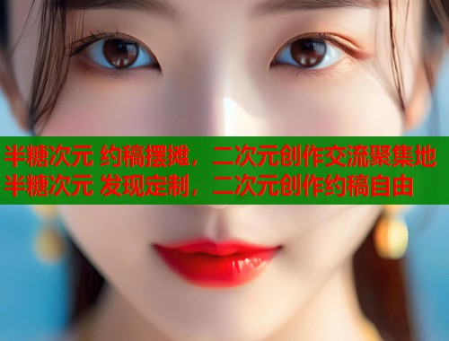 半糖次元 约稿摆摊，二次元创作交流聚集地半糖次元 发现定制，二次元创作约稿自由