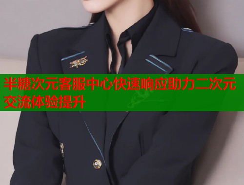 半糖次元客服中心快速响应助力二次元交流体验提升
