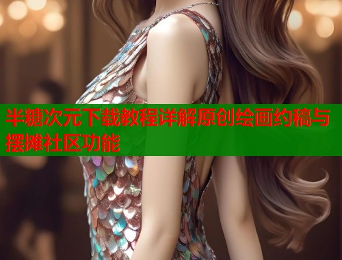 半糖次元下载教程详解原创绘画约稿与摆摊社区功能