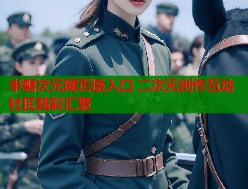 半糖次元网页版入口 二次元创作互动社区精彩汇聚