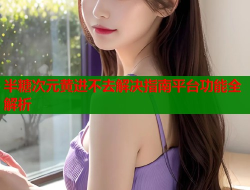 半糖次元黄进不去解决指南平台功能全解析