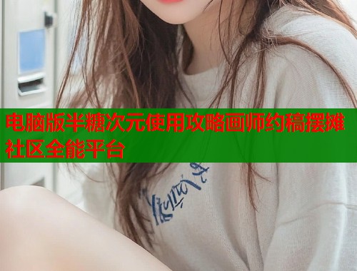 电脑版半糖次元使用攻略画师约稿摆摊社区全能平台